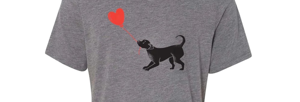 Grounds & Hounds Coffee Heartstrings Tシャツ